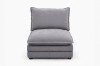 Picture of MELLOW Modular Sectional Sofa Range (Grey) - Right Facing Armchair
