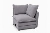 Picture of MELLOW Modular Sectional Sofa Range (Grey) - Right Facing Armchair