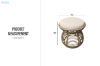 Picture of ORINDA Rattan Stool
