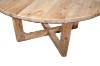 Picture of LUMBER Reclaimed Pine Wood Round Dining Table - D120