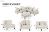 Picture of VIANNA Microfiber Sectional Modular Sofa Range (Beige)