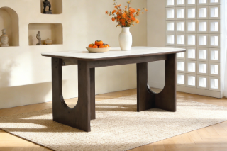 Picture of LORENA Sintered Stone Top Dining Table - 180