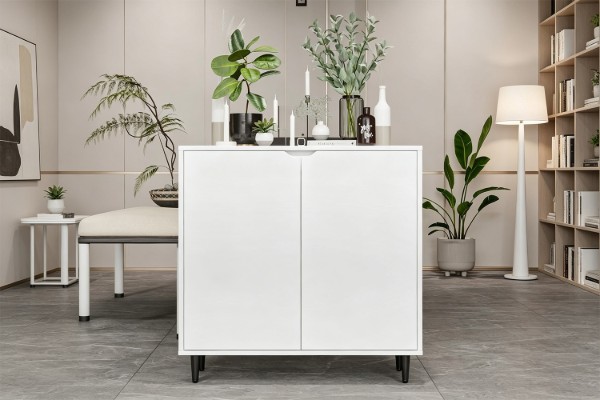Picture of MODLO 79x79.5 2-Door Storage Cabinet (White)