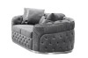 Picture of [FLOOR MODEL CLEARANCE] PIEDMONT 2 Seater Chesterfield Velvet Sofa Range (Grey)