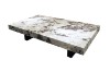 Picture of [FLOOR MODEL CLEARANCE]LUCIANO 140 Microcrystalline Stone Top Coffee Table (Light)