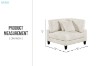 Picture of VIANNA Microfiber Sectional Modular Sofa Range (Beige) - 3PC Big Combo Set