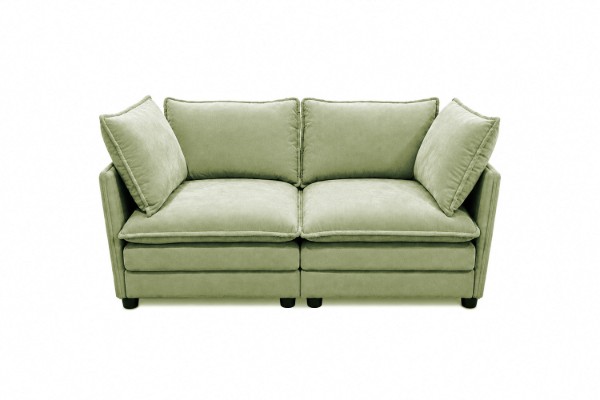 Picture of MELLOW Modular Sectional Sofa Range (Sage Green)  - 2PC Combo Set (LAF Aamchair + RAF Armchair)