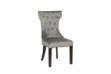 Picture of [FLOOR MODEL CLEARANCE]  JORDAN Tufted Winged Back Dining Chair (Grey)
