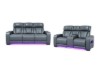 Picture of VOLT Air Leather Dual Motor Power Reclining Sofa Range (Grey) - 3RRC+2RRC+1R Sofa Set