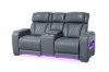Picture of VOLT Air Leather Dual Motor Power Reclining Sofa Range (Grey) - 3RRC+2RRC+1R Sofa Set