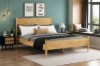 Picture of HARPER Solid Wood Bed Frame - Queen Size