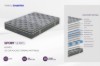 Picture of HOMEY Euro‑Top 7-Zone Mini Springs & Memory Foam Latex Mattress in Queen/King/Super King Size