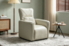 Picture of LAURA Power Recliner Massage 1 Seater Sofa/Armchair/Sofa Chair with USB Type-C Ports (Beige)