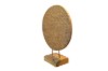 Picture of 650-040 Round Carving Decor Solid Teak Wood Sculpture (40cmx51cm)