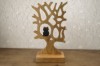 Picture of 650-043 H45 Owl on Tree Solid Teak Wood  Decorative Sculpture