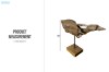 Picture of 650-054 Solid Teak Wood Abstract Decorative Sculpture