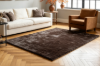 Picture of 398-031 OAKMONT Silky Soft High Pile Shaggy Rug (Charcoal) - 230x160cm