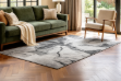 Picture of ELEMENT 230x160/300x240 Brilliant Rug (Grey Marble Print)