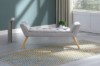 Picture of [FLOOR MODEL CLEARANCE] MILEY Modern Upholstered Bench