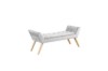 Picture of [FLOOR MODEL CLEARANCE] MILEY Modern Upholstered Bench