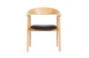 Picture of JULIAN Solid White Oak Frame Armchair - Each