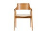 Picture of LUCA Solid White Oak Frame Armchair - Each