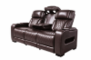 Picture of VOLT Air Leather Dual Motor Power Reclining Sofa Range (Brown) - 3RRC+2RRC Sofa Set