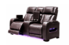 Picture of VOLT Air Leather Dual Motor Power Reclining Sofa Range (Brown) - 3RRC+2RRC Sofa Set