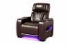 Picture of VOLT Air Leather Dual Motor Power Reclining Sofa Range (Brown) - 3RRC+2RRC Sofa Set