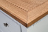 Picture of NOTTINGHAM 5-Drawer Solid Oak Tallboy (White)
