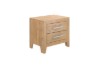 Picture of [FLOOR MODEL CLEARANCE]EMERSON 2-Drawer Solid Acacia Wood Bedside Table