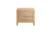 Picture of [FLOOR MODEL CLEARANCE]EMERSON 2-Drawer Solid Acacia Wood Bedside Table