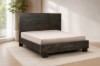 Picture of RIDHELINE Genuine Wood Veneer Bed Frame - Super King Size