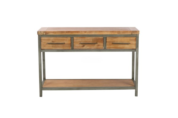 Picture of [FLOOR MODEL CLEARANCE]  KANSAS Acacia Wood Console Table