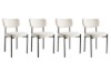 Picture of NOLA Teddy Fabric Dining Chair (Off White)