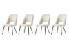 Picture of LIVIA Teddy Fabric Dining Chair (Off White)