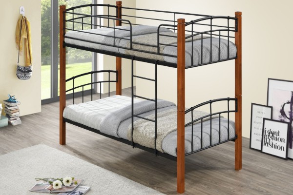 Picture of [FLOOR MODEL CLEARANCE]MINDY Single-Single Metal Bunk Bed