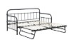 Picture of [FLOOR MODEL CLEARANCE] LIRA Metal Daybed Frame with Pull-Out Trundle