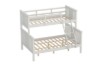 Picture of [FLOOR MODEL CLEARANC] FORESTER Solid Wood Single-Double Bunk Bed (White)