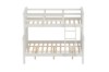 Picture of [FLOOR MODEL CLEARANC] FORESTER Solid Wood Single-Double Bunk Bed (White)