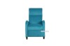 Picture of [FLOOR MODEL CLEARANC]AMINAH Push Back Reclining Velvet Chair (Blue)