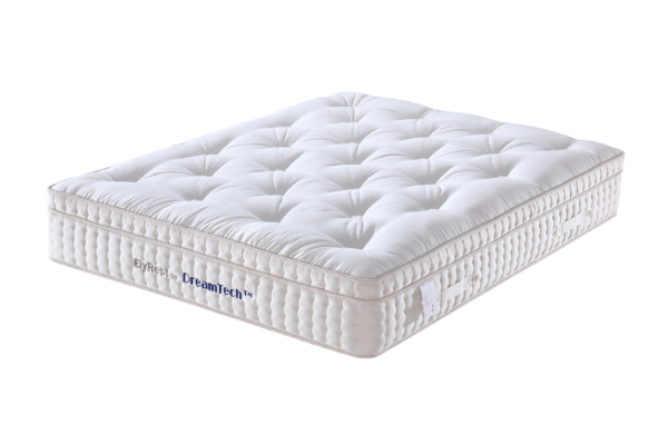 Picture of ELYREST Handcrafted Cotton-Linen Fabric Mini Pocket Spring Mattress with Natural Horsehair, Cashmere, Camel Wool & Soybean Fibre in Queen Size