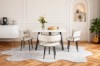 Picture of [FLOOR MODEL CLEARANC]LUMIA 5PC Space Saver Sintered Stone Top Dining Set