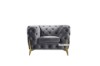 Picture of [FLOOR MODEL CLEARANC]VIGO 1 Seater Sofa (Grey)