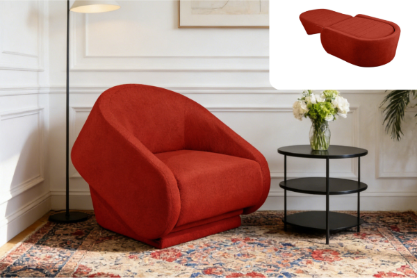 Picture of [FLOOR MODEL CLEARANCE] POSTIGA Flip Convertible Armchair/Sofa Bed