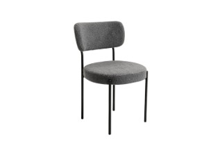 Picture of NOLA Teddy Fabric Dining Chair (Grey) - Each