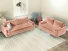 Picture of [FLOOR MODEL CLEARANCE]HENRY 3 Seater Sofa (Rose Velvet)