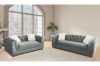 Picture of [FLOOR MODEL CLEARANC]MALMO 3-Seater Velvet Sofa with Pillows (Grey)