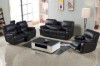 Picture of [FLOOR MODEL CLEARANCE] PASADENA 1 Seat Rocking Recliner (1R)Reclining Sofa (Black)