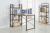 Picture of [FLOOR MODEL CLEARANC]CITY 120 Desk with Shelf (Black)